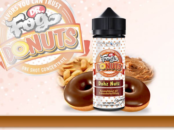 Dohz Nutz- Shake & Vape Aroma by Dr. FOG