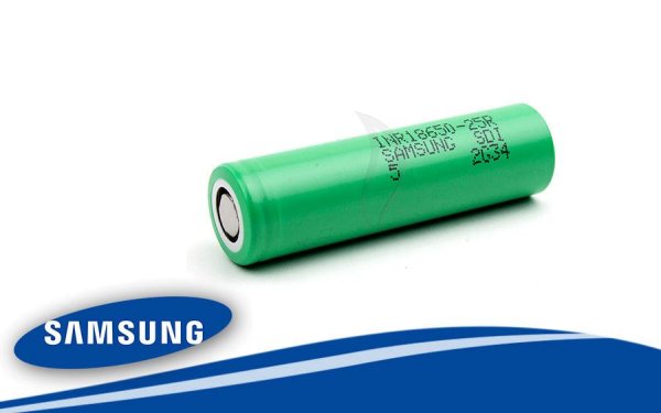 Samsung INR 18650 25R 2500 mAh Li-Ion Akku 3,6 Volt
