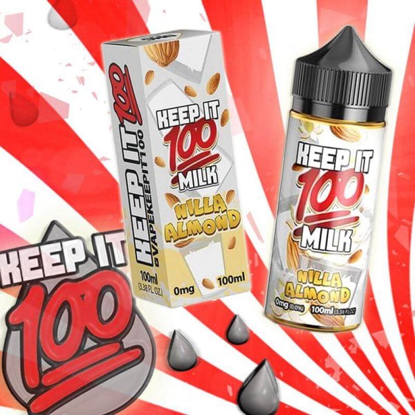 Nilla Almond eLiquid Shake n Vape by Keep it