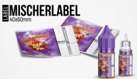 "Your own Mix" - High Gloss Etikett für Leerflaschen "Your own Mix" - High Gloss Etikett für Leerflaschen