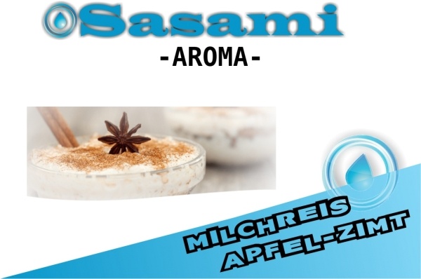 Milchreis Apfel-Zimt Aroma - Sasami (DE)