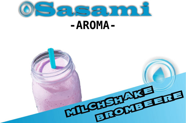 Milchshake Brombeere Aroma - Sasami (DE)