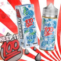 Blue Slushie Iced eLiquid Shake n Vape by Keep it