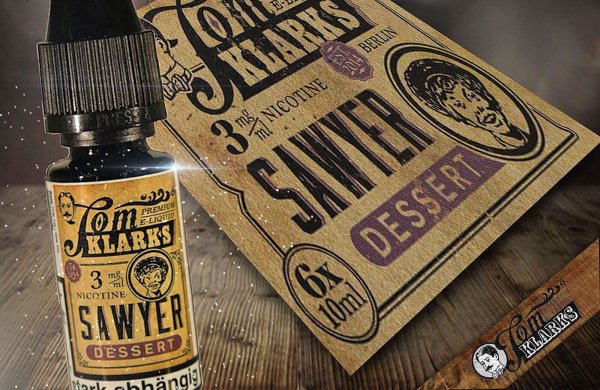 Tom Sawyer DESSERT "eLiquid"- von Tom Klark