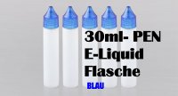 Liquidflasche PEN Dropper- lang 5er 30ml SET BLAU Liquidflasche PEN Dropper- lang 5er 30ml SET BLAU