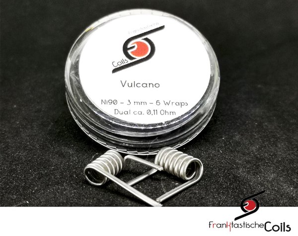 VULCANO COIL - NI90 trifft auf NI80 - Dual Set- by Franktastische Coils