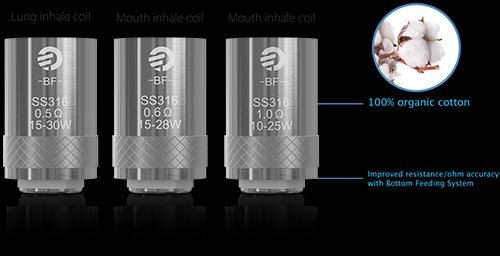 Joytech BF SS316 Verdampferköpfe / Coil