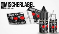 "Mischerlabel- Skulls Life" - High Gloss Etikett für Leerflaschen