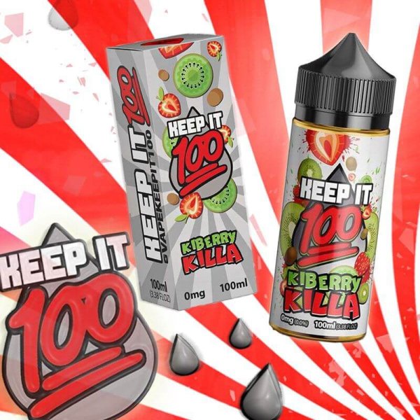 Kiberry Killa eLiquid Shake n Vape by Keep it