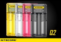Nitecore Q2 Schnellladegerät für Li-Ion Akkus - 4 Farben