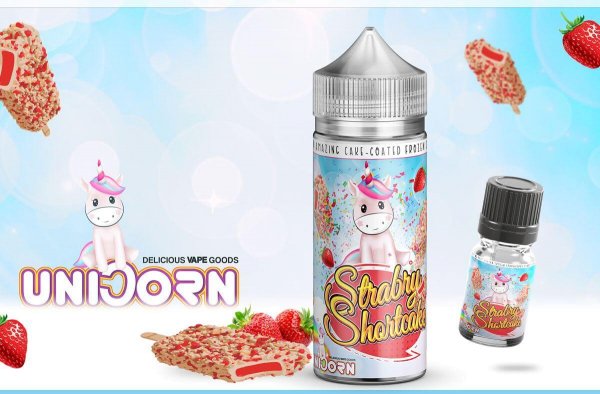 Unicorn Vape Goods "Strabry Shortcake" Aroma- by BigVape Liquids