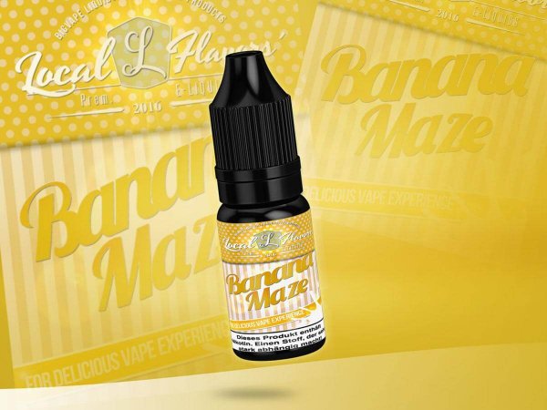 Banana Maze eLiquid- by Local Flavors´