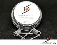 Fused Staggered Clapton NiChr80 Kerne 0,22 Ohm Dual- by Franktastische Coils
