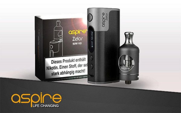 Aspire Zelos 50 Watt Kit 2500 mAh inkl. Nautilus 2
